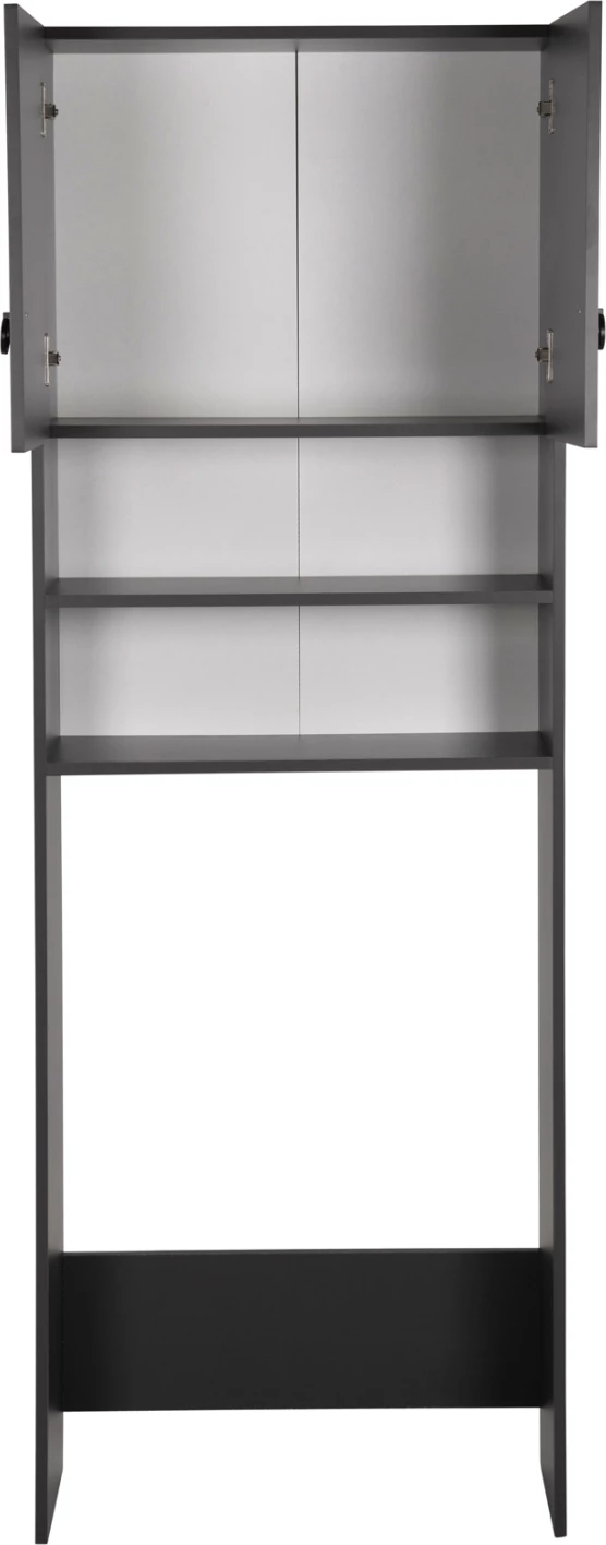 Mobilje për lavatriçe TERRY FH9122.13 me kabinet dhe rafte melamine gri 64x29x181H cm