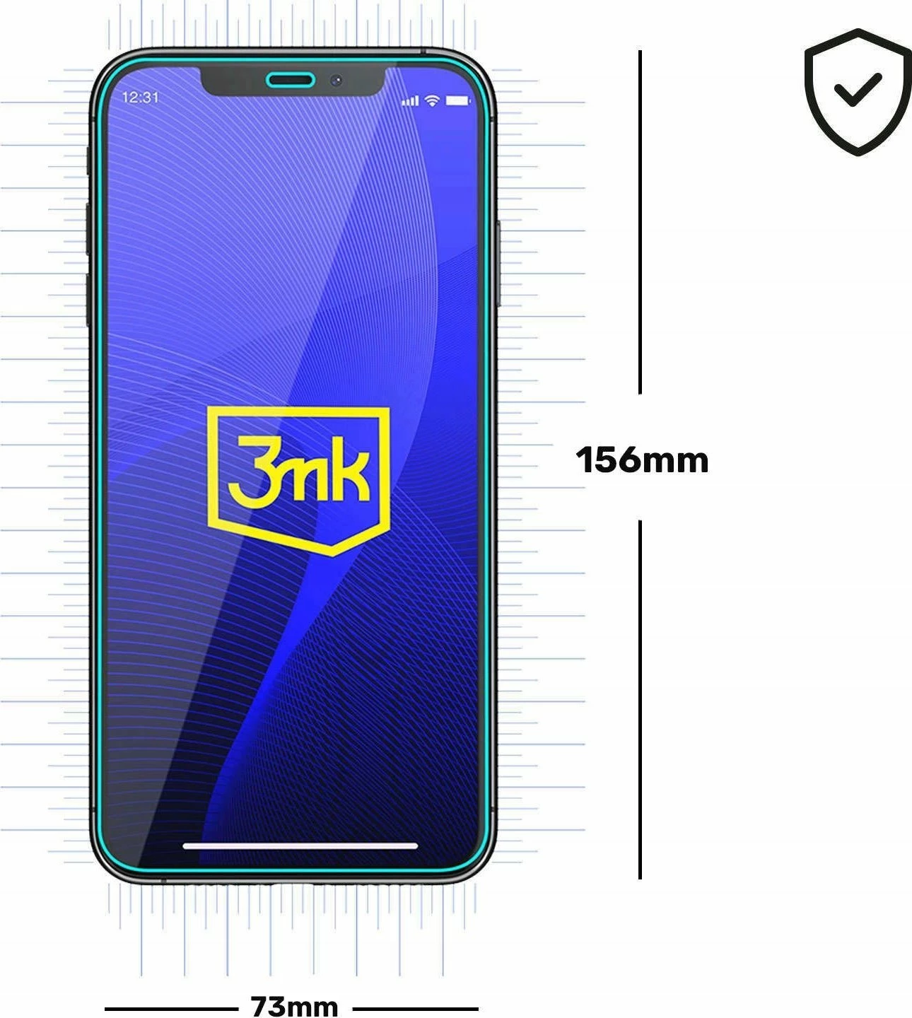 Xham mbrojtës 3MK FlexibleGlass për Samsung Galaxy A35/A55 5G, 7H, 0.3mm, 1 copë