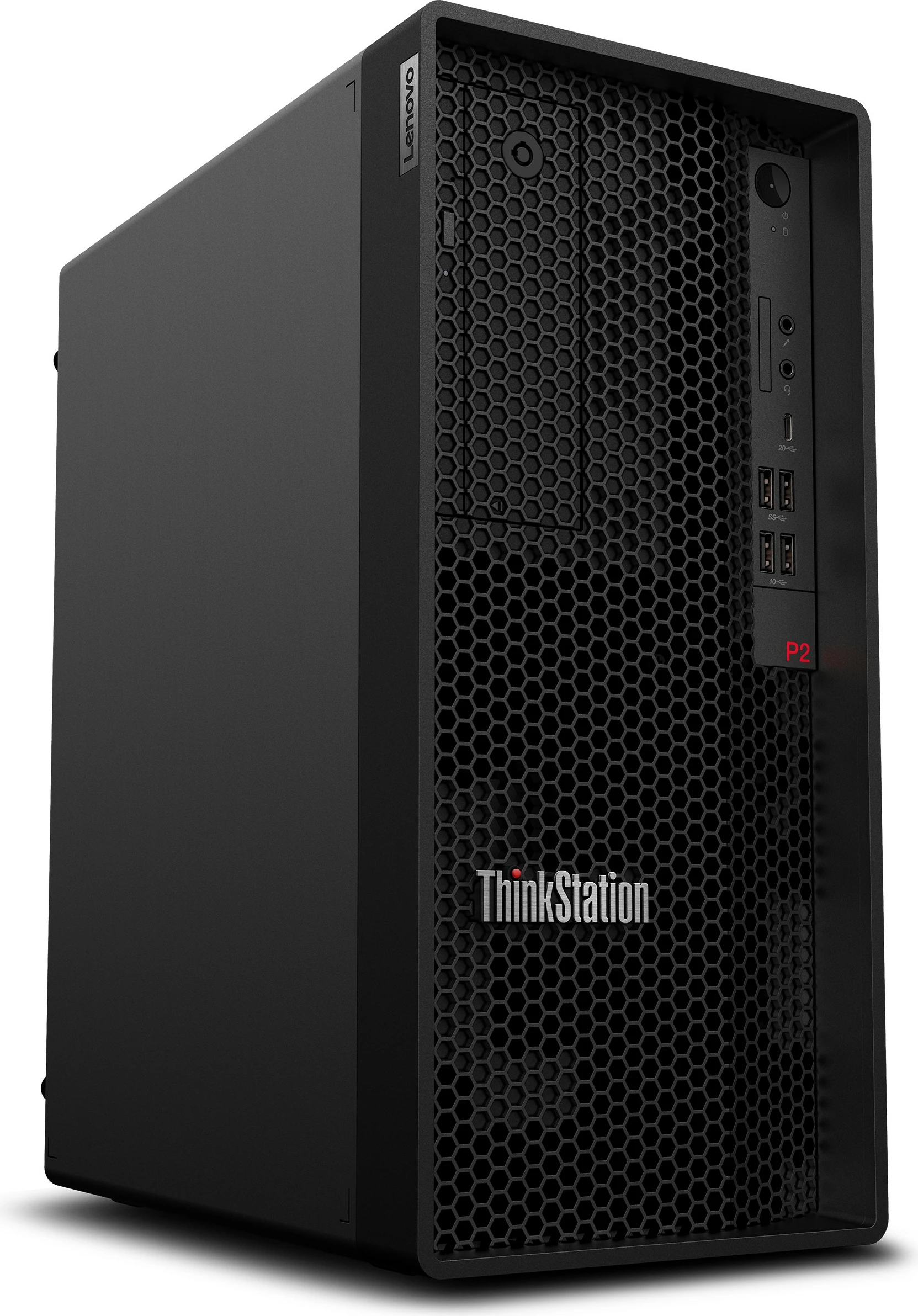 Kompjuter Lenovo ThinkStation P2 Tower G2, Intel Core Ultra 5 235, 32GB RAM, 512GB SSD, e zezë