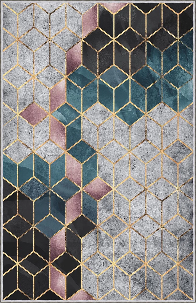 Qilim për korridor, shumëngjyrësh, Hmnt774, 100x150cm