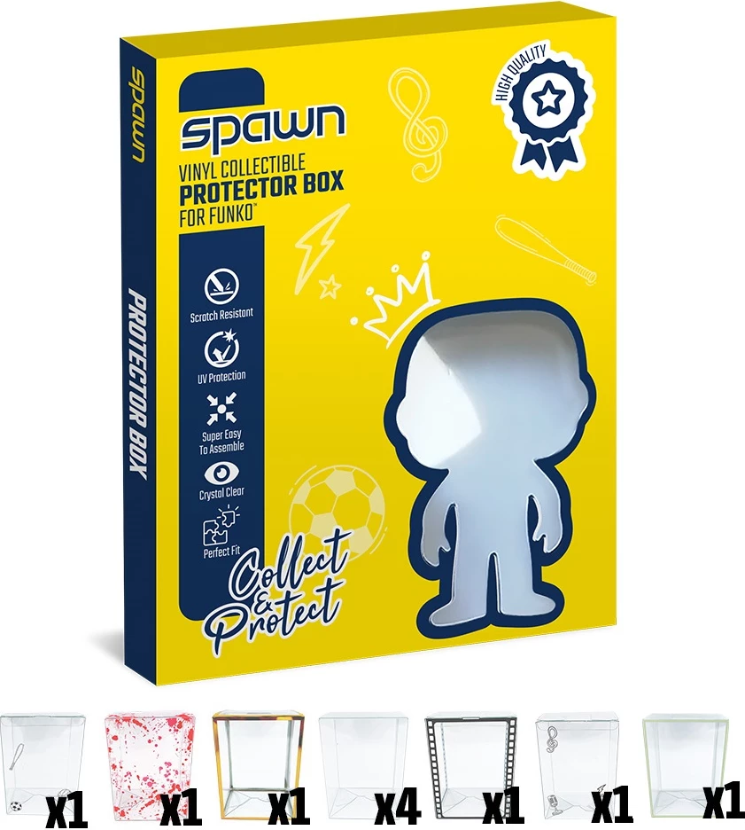 Kuti mbrojtëse Spawn Protector Box për Funko POP!, 10 copë