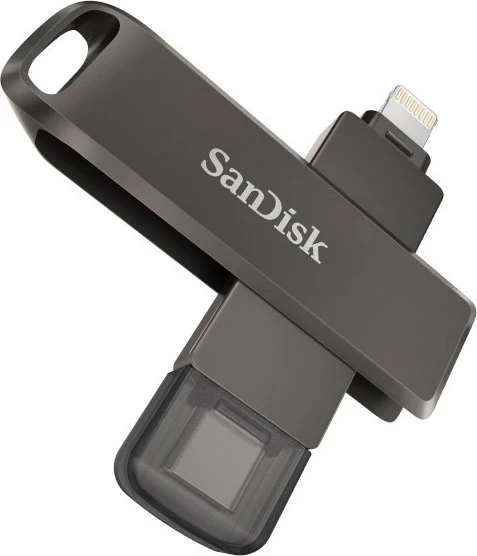 Flash Drive SanDisk iXpand, 256GB, gri