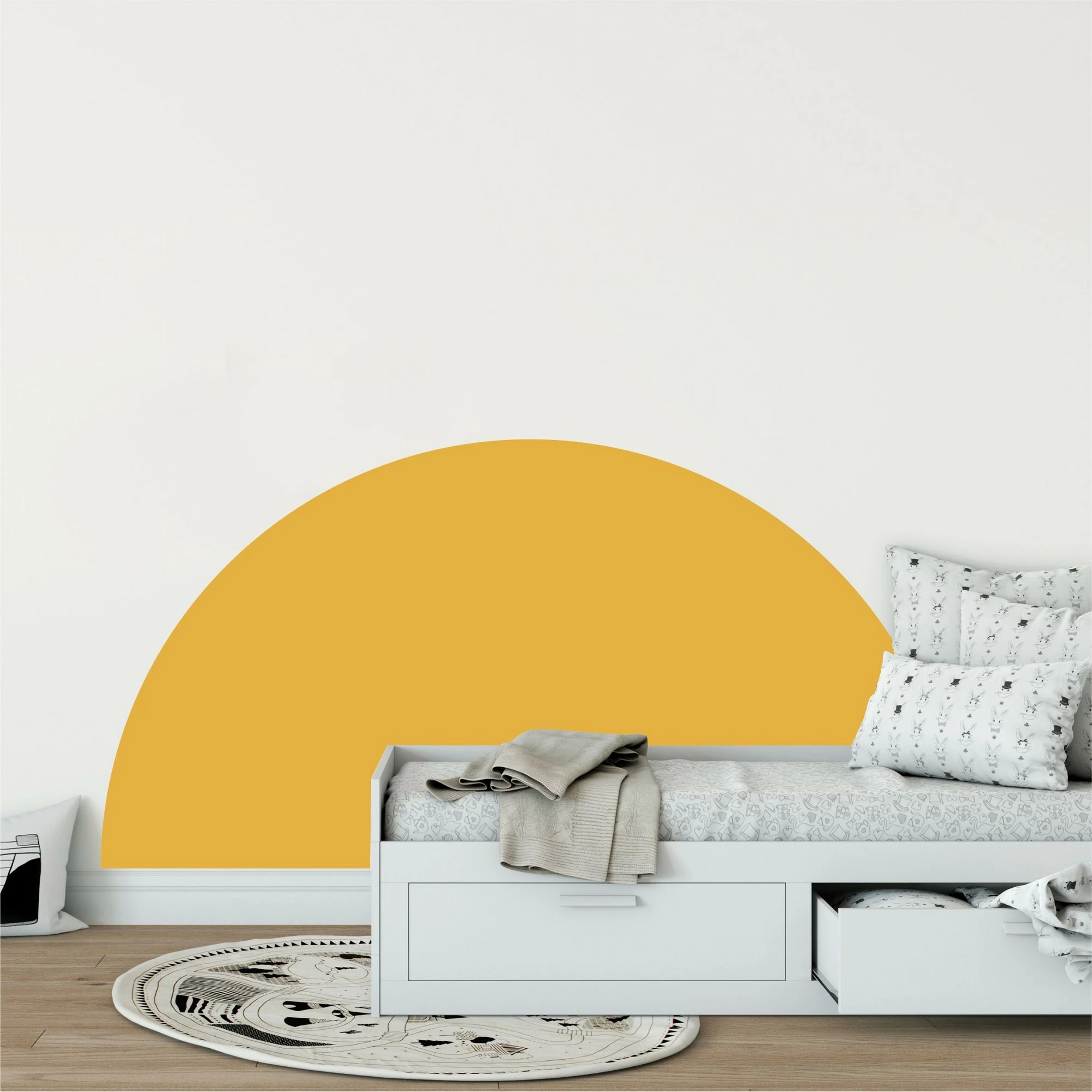 Sticker dekorativ për mur Wallity, MB-00112, shumëngjyrësh, 100x60cm