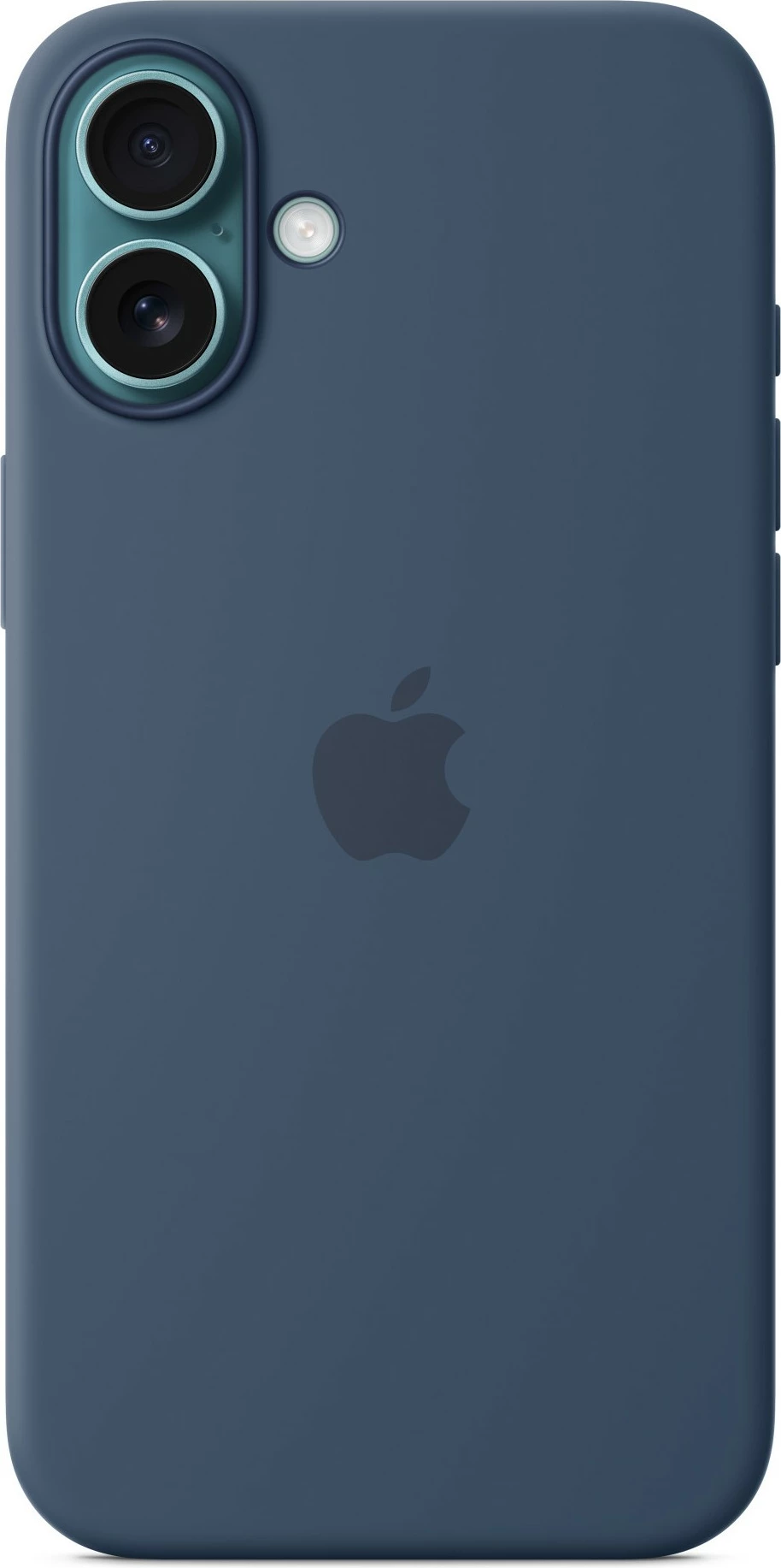 Apple iPhone 16 Plus Silicone Case with MagSafe, Denim