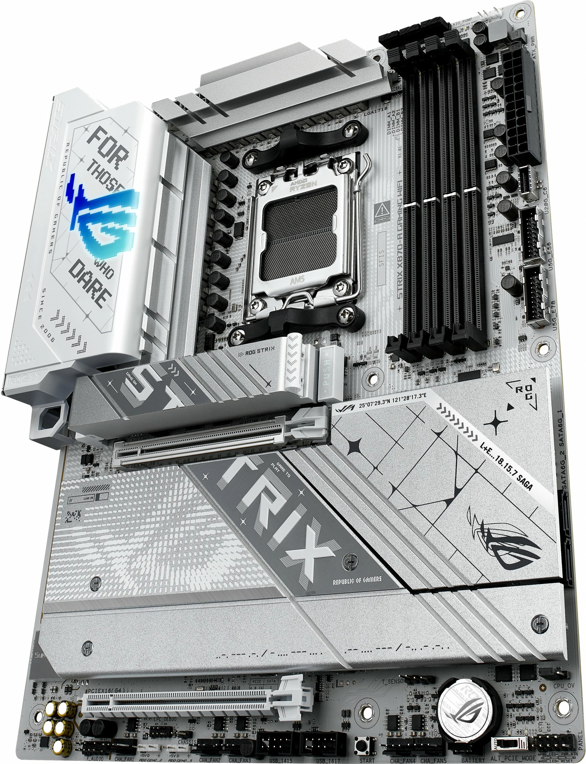 Pllakë amë ASUS ROG STRIX X870-A GAMING WIFI, AMD, Socket AM5, DDR5, 192 GB