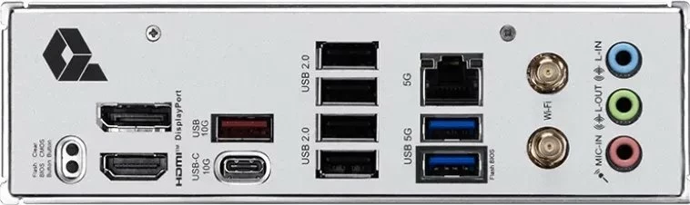 Pllakë amë MSI PRO B850M-P WIFI, Micro ATX, DDR5, WiFi 7, Bluetooth, 5G LAN, PCIe 5.0, e zezë/argjendtë, me antenë WiFi