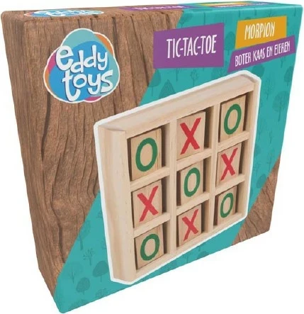 Lojë mini Tic-Tac-Toe, BD VOZICKI 58719, 11.5x11.5x3 cm