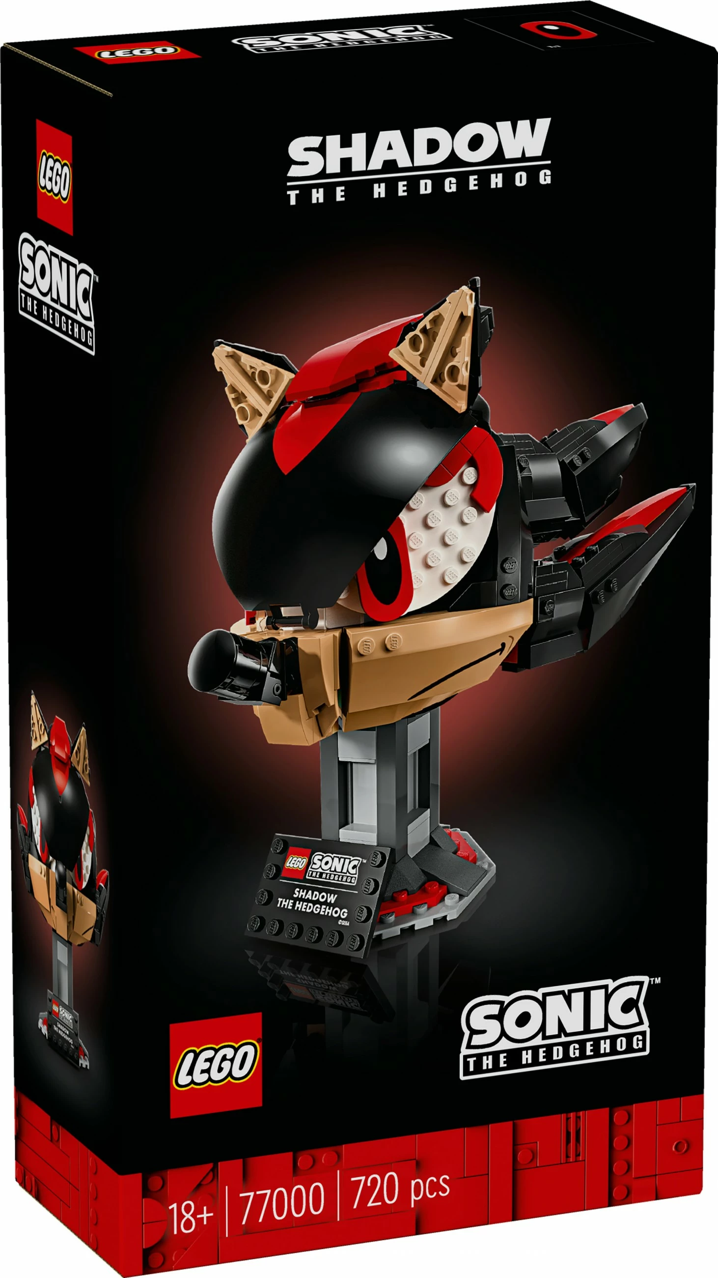 Set ndërtimi LEGO Shadow the Hedgehog 77000, 720 pjesë, multikolor