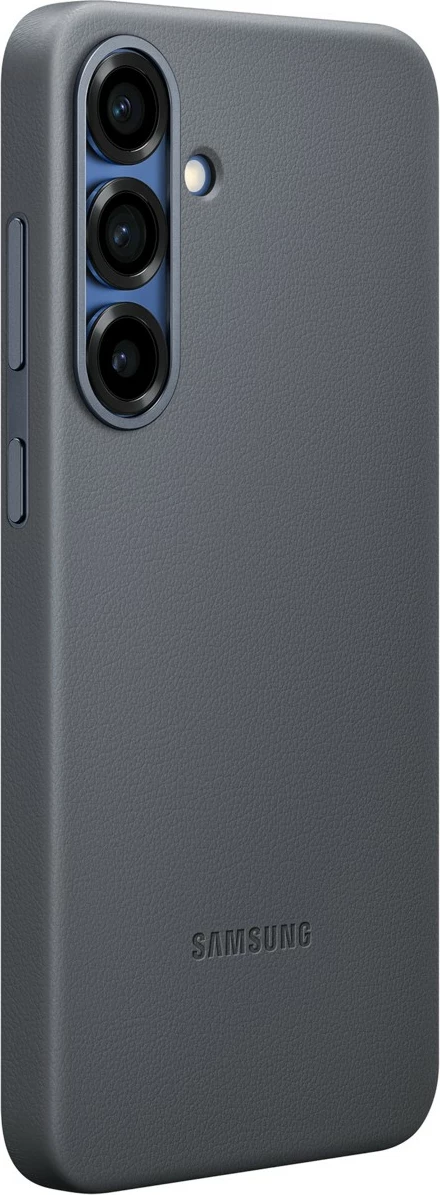 Mbështjellës Samsung Galaxy S25+, lëkurë sintetike, 17 cm (6.7"), zi