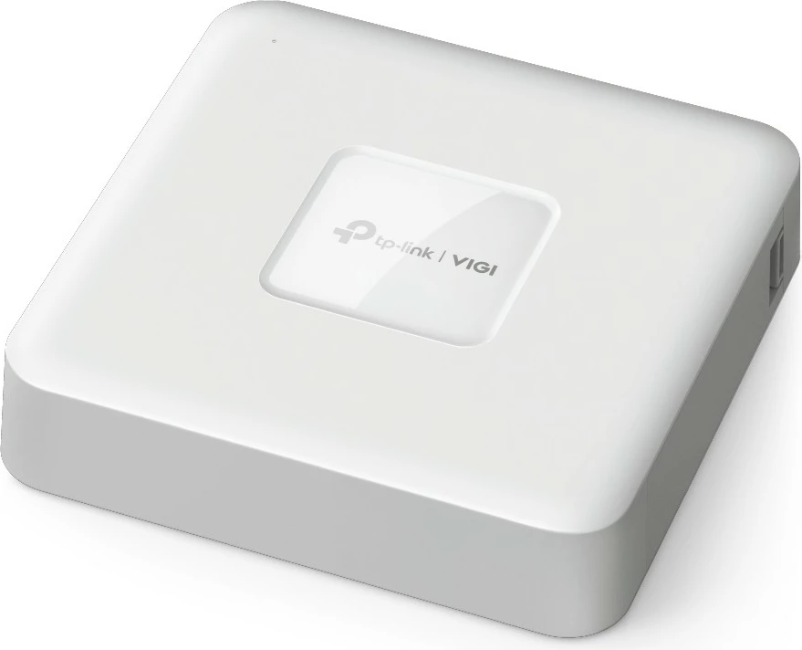 NVR TP-Link VIGI NVR1104H-4P, 4 kanale, 4K HDMI, 4x PoE+, i bardhë