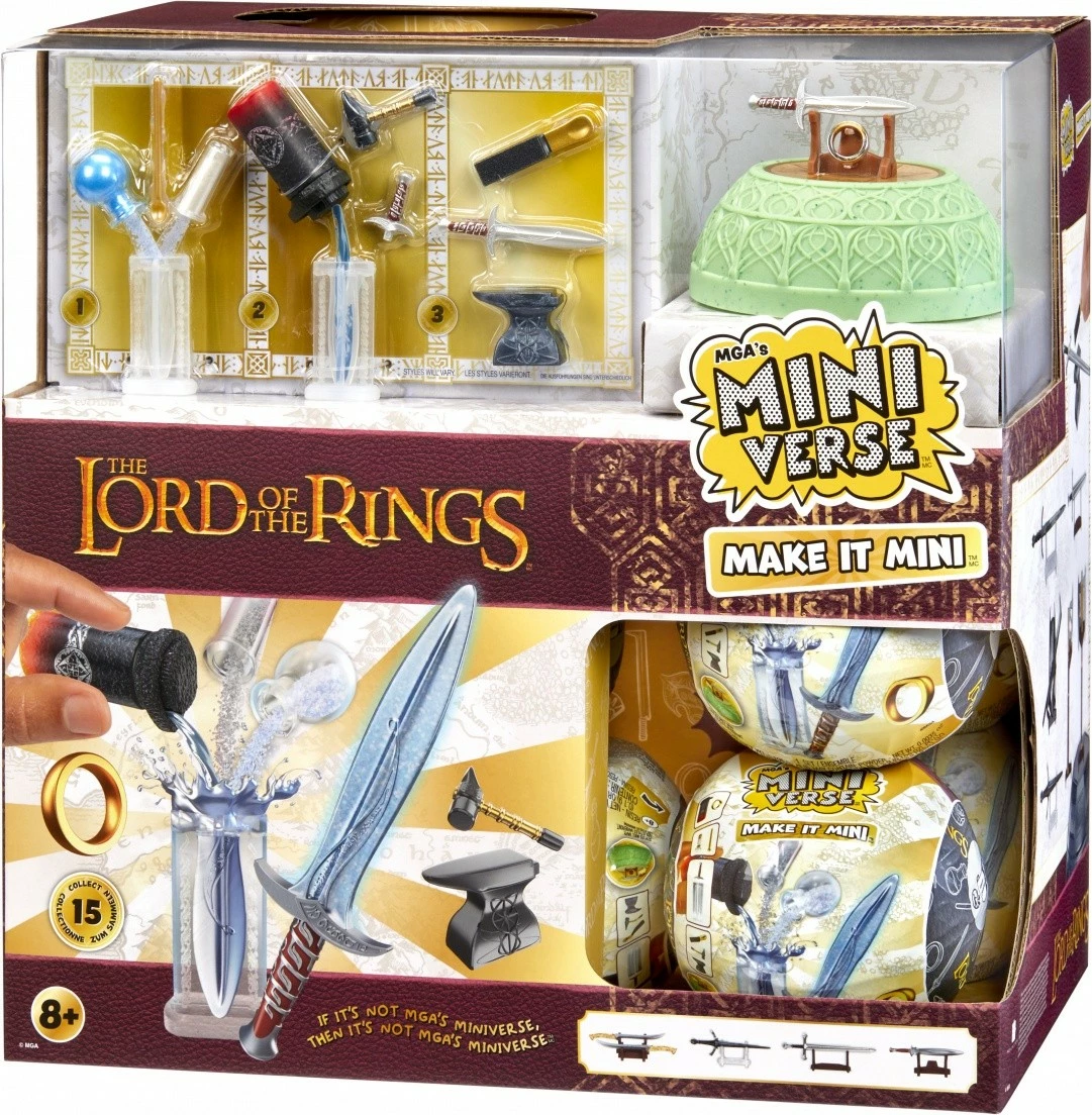 Set figurina mini Lord of the Rings MGA Miniverse, surprizë