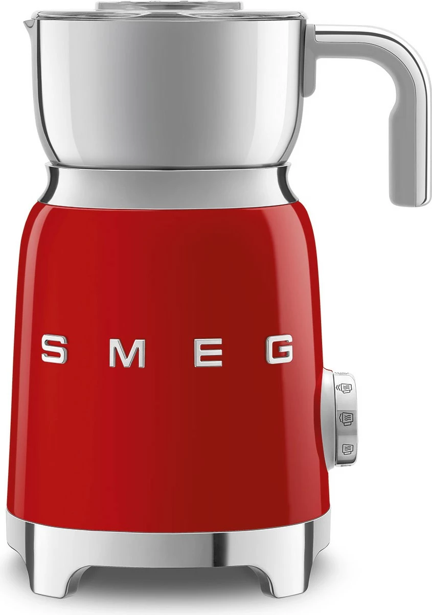 Makineri shkumë qumështi SMEG MFF11RDEU, 500W, inox, e kuqe