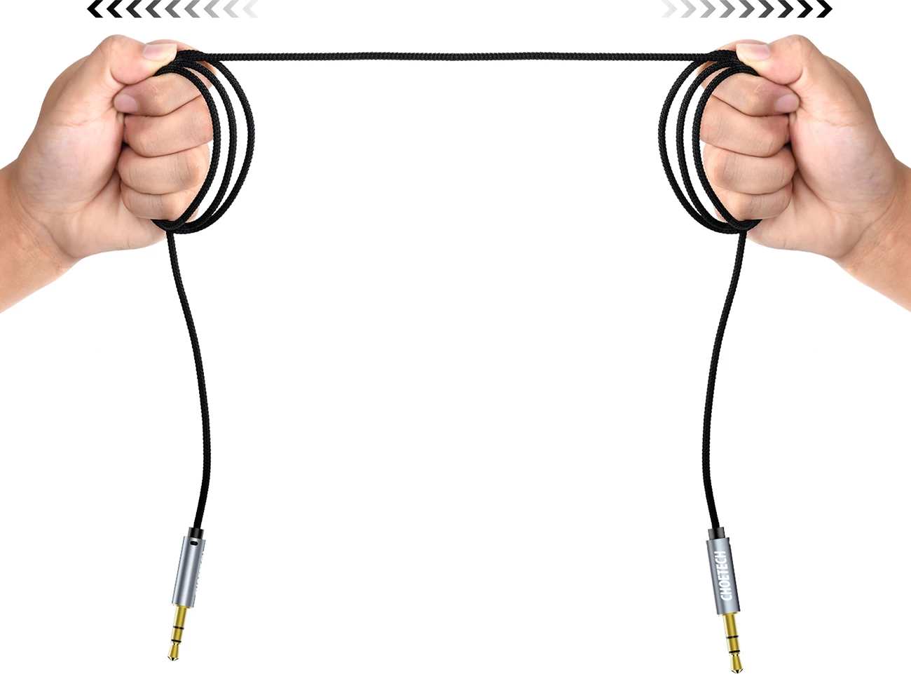 Kabllo audio Choetech AUX002, mini jack 3.5mm (mashkull-mashkull), 1.2m, e zezë