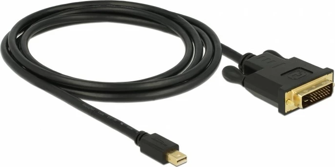 Kabëll DeLOCK 83989, Mini DisplayPort në DVI-D, 2m, i zi