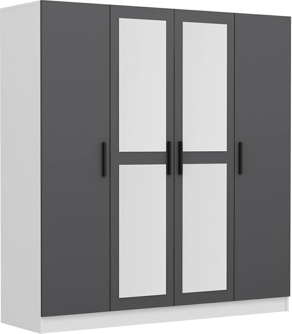 Dollap Skye Decor, anthracite, 180x210x52cm