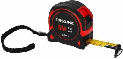 Metër rrotullues PROLINE 20418 8m/25mm me magnet, portokalli