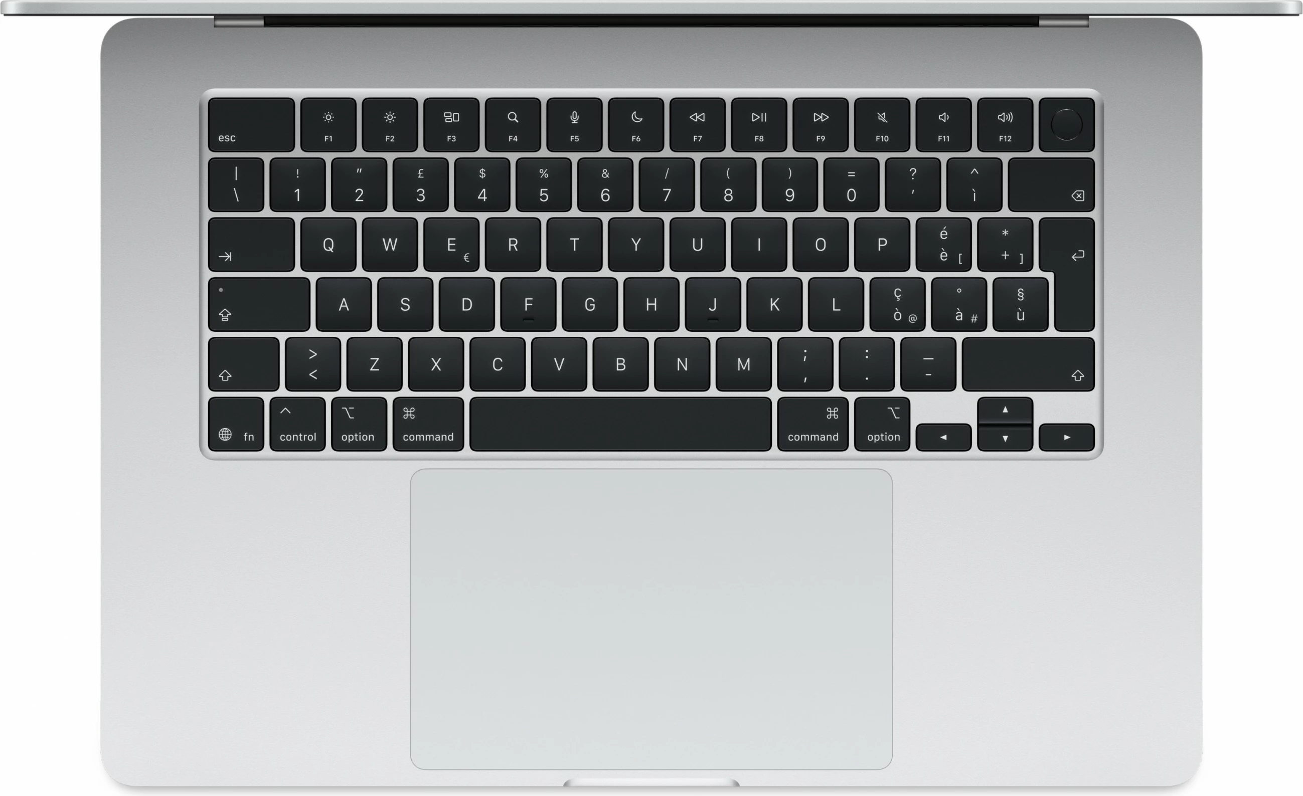 Apple MacBook Air, 15.3", M4 10-core, 16GB, 256GB SSD, 10-core GPU, Silver, (QWERTZ German Keyboard)