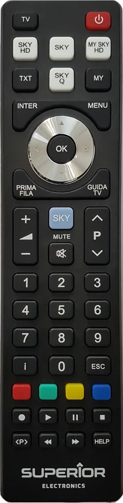 Telekomandë universale Superior Electronics SKY / SKY HD / MYSKY HD / SKY Q