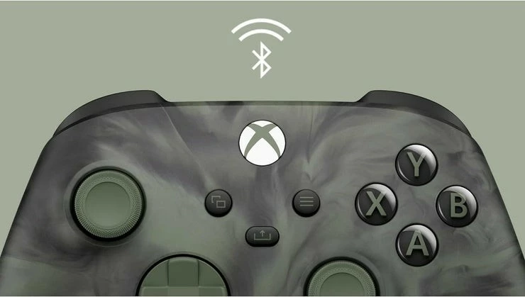 Gamepad Microsoft QAU-00104, Android, PC, Xbox One, Xbox Series S, Xbox Series X, iOS, i zi, i gjelbër