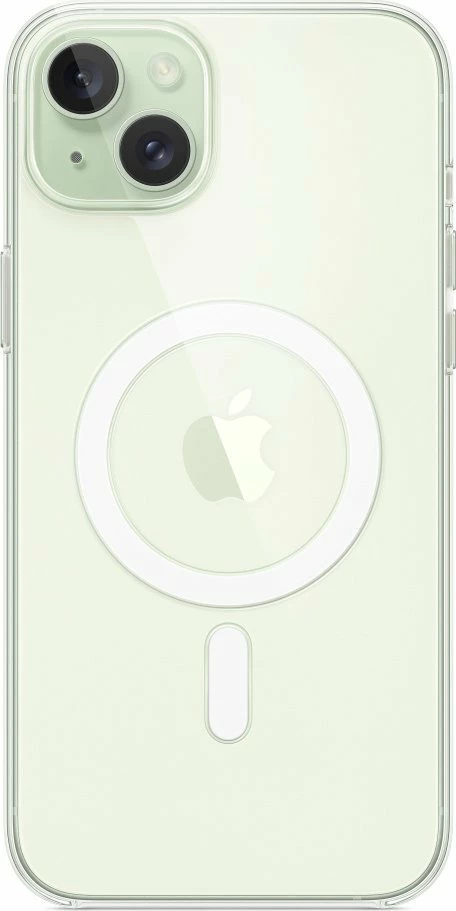 Mbështjellës Apple MagSafe MT213ZM/A për iPhone 15 Plus 6.7", transparent