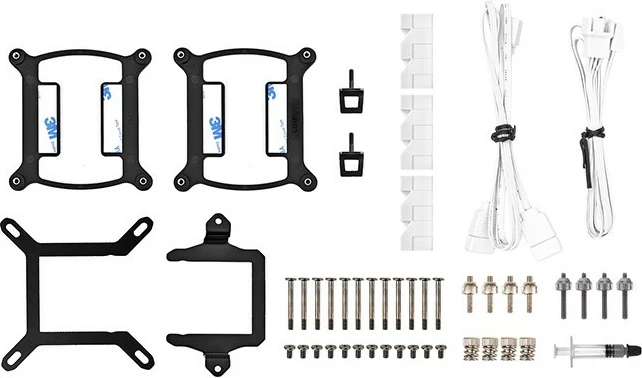 Ftohës uji Thermaltake TH420 ARGB Sync, për CPU, ngjyrë e bardhë