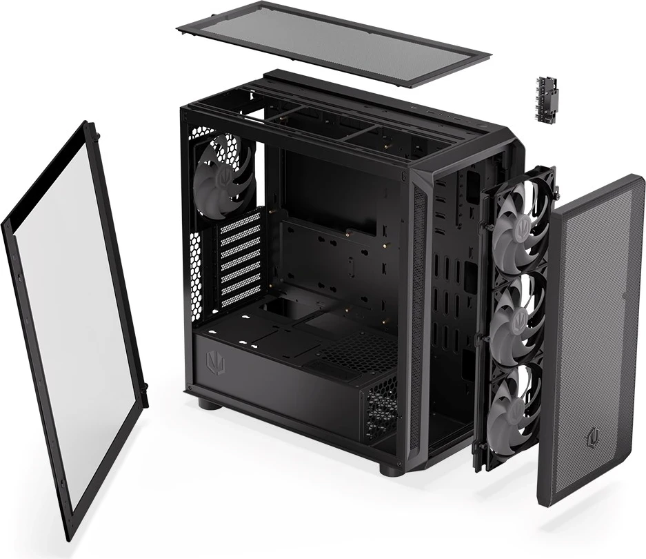 Kasë ENDORFY Arx 700 ARGB, e Zezë