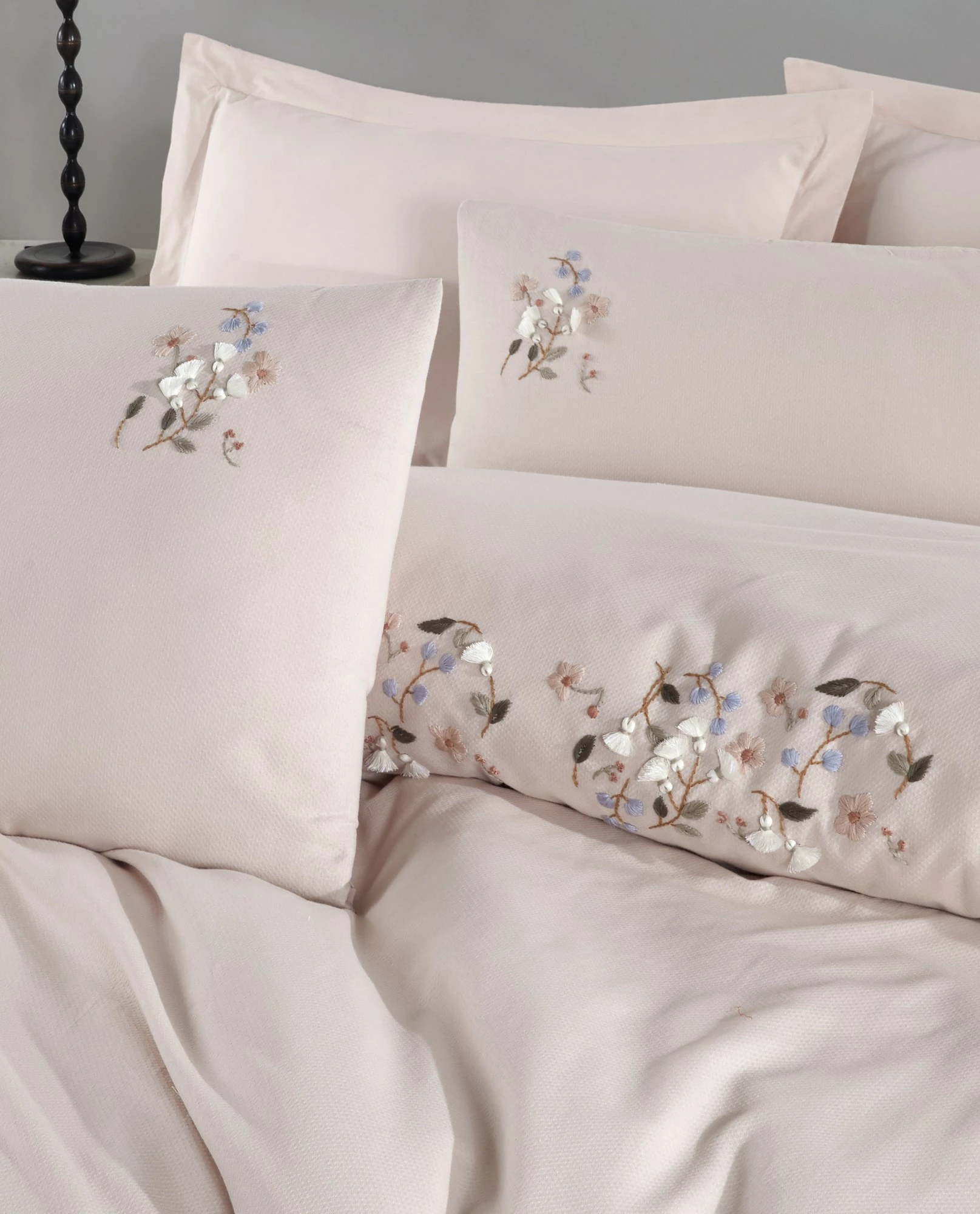 Set mbulesë për jorgan dopio, Zenda, bezhë