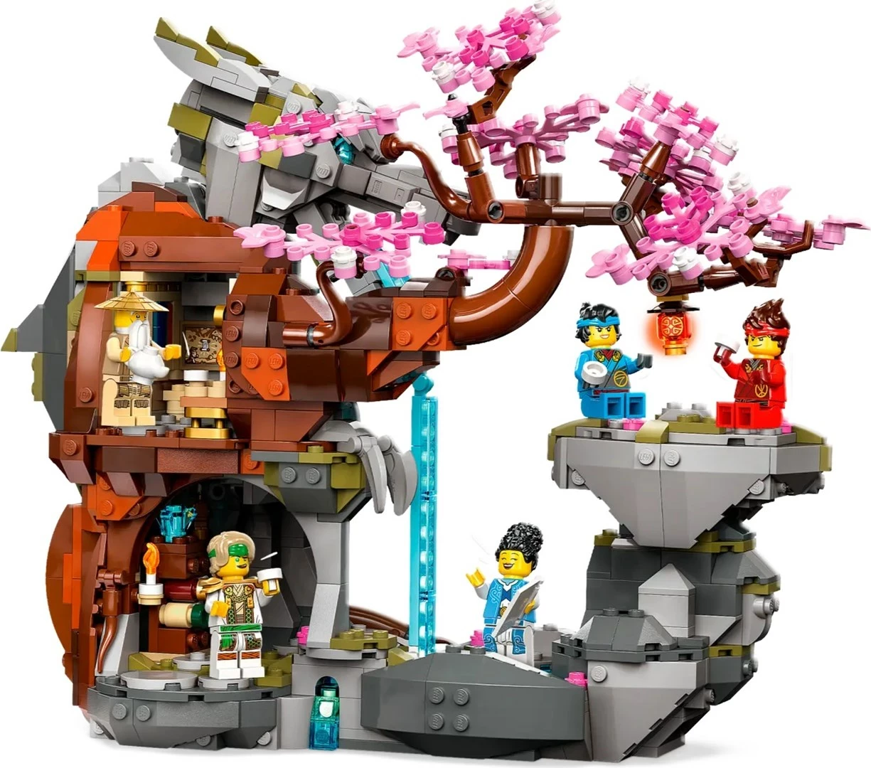 Set LEGO NINJAGO 71819, Dragon Stone Shrine
