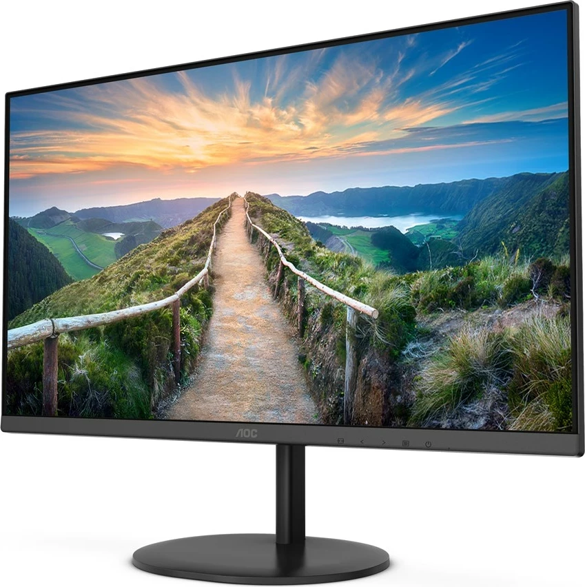 Monitor AOC Q24V4EA, 23.8", 2K Ultra HD, LED, 75Hz, i zi