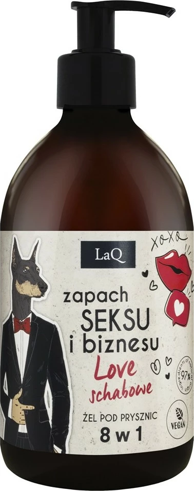 Xhel dushi për meshkuj LaQ Scent of Sex and Business Love Schnitzels 500ml