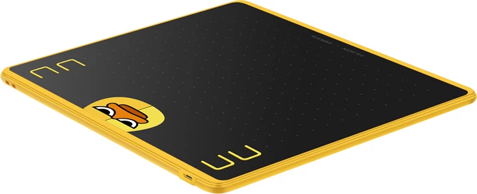 Tablet grafik Huion HS64 SE, 160x102 mm, 8192 nivele presioni, i verdhë