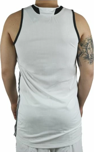 Maicë për meshkuj adidas, e bardhë