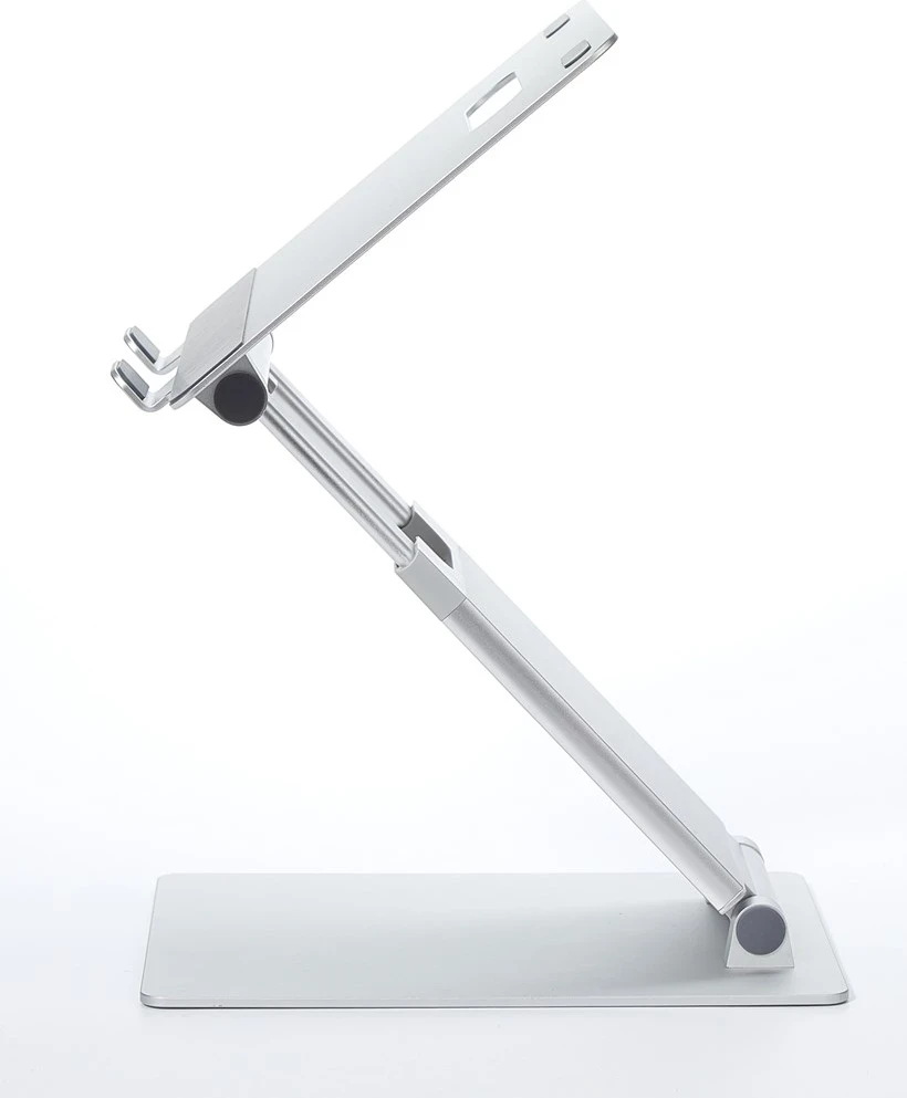 Mbajtëse për laptop POUT Eyes3 Lift, alumin, argjend/hiri