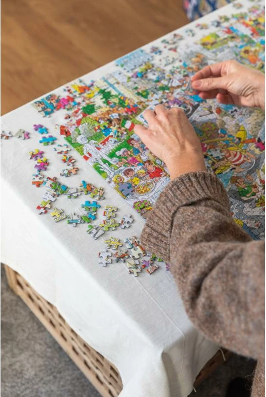 Puzzle komik, Jumbo Jan van Haasteren The Holiday Fair (19051), 1000 copa