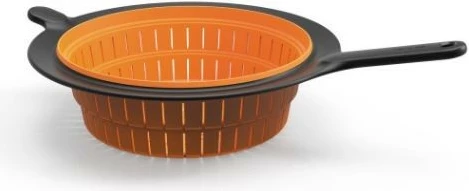 Kullesë kuzhine Fiskars 1027304, plastike/silikoni, e zezë/portokalli