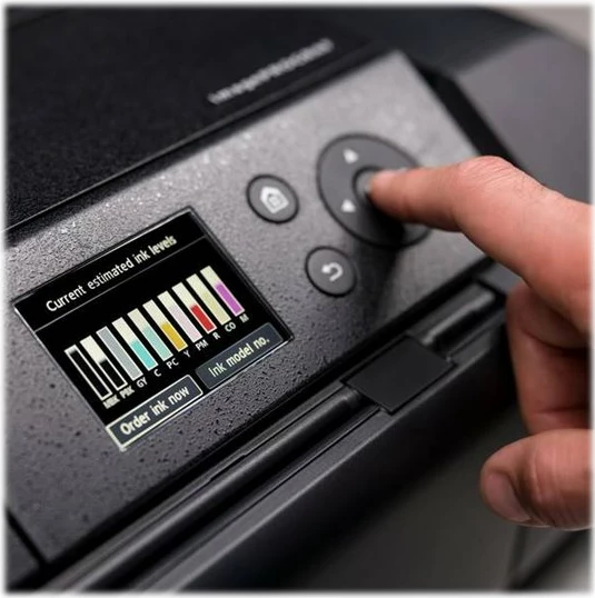 Printer i madhësisë A3+ Canon imagePROGRAF PRO-300, 10 bojëra pigment, Wi-Fi, i zi