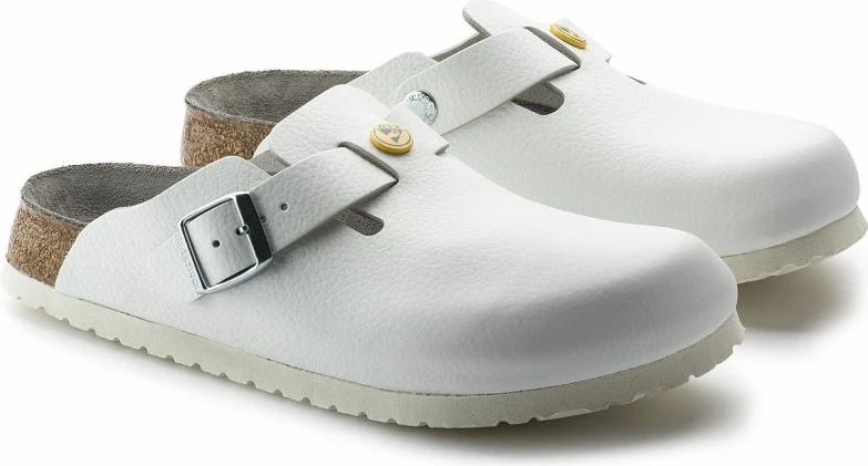Papuqe për femra Birkenstock, të bardha