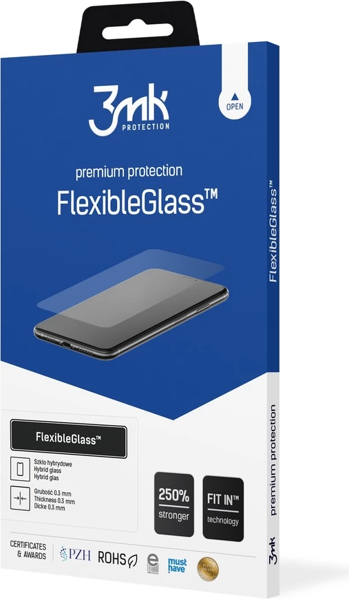 Mbrojtëse ekrani hibride FlexibleGlass, 3mk Protection, për Motorola Moto G71 5G, 0.2 mm, fortësi 7H, Fit-In