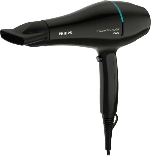 Tharëse flokësh, Philips, BHD272/00 DryCare Pro, 2100W motor AC me jonizim, ThermoProtect, e zezë