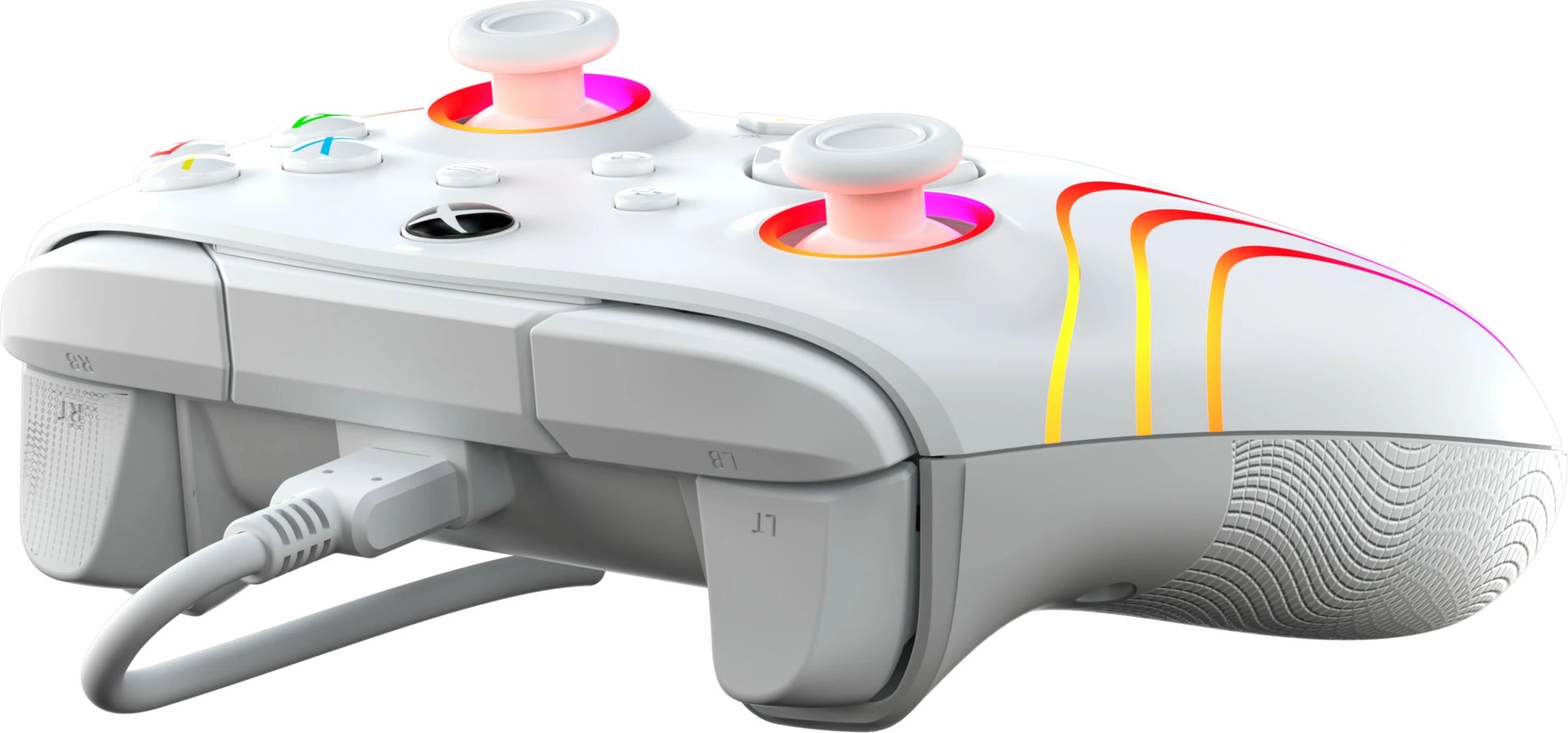 Gamepad PDP Afterglow Wave, Xbox Series X|S, PC, i bardhë