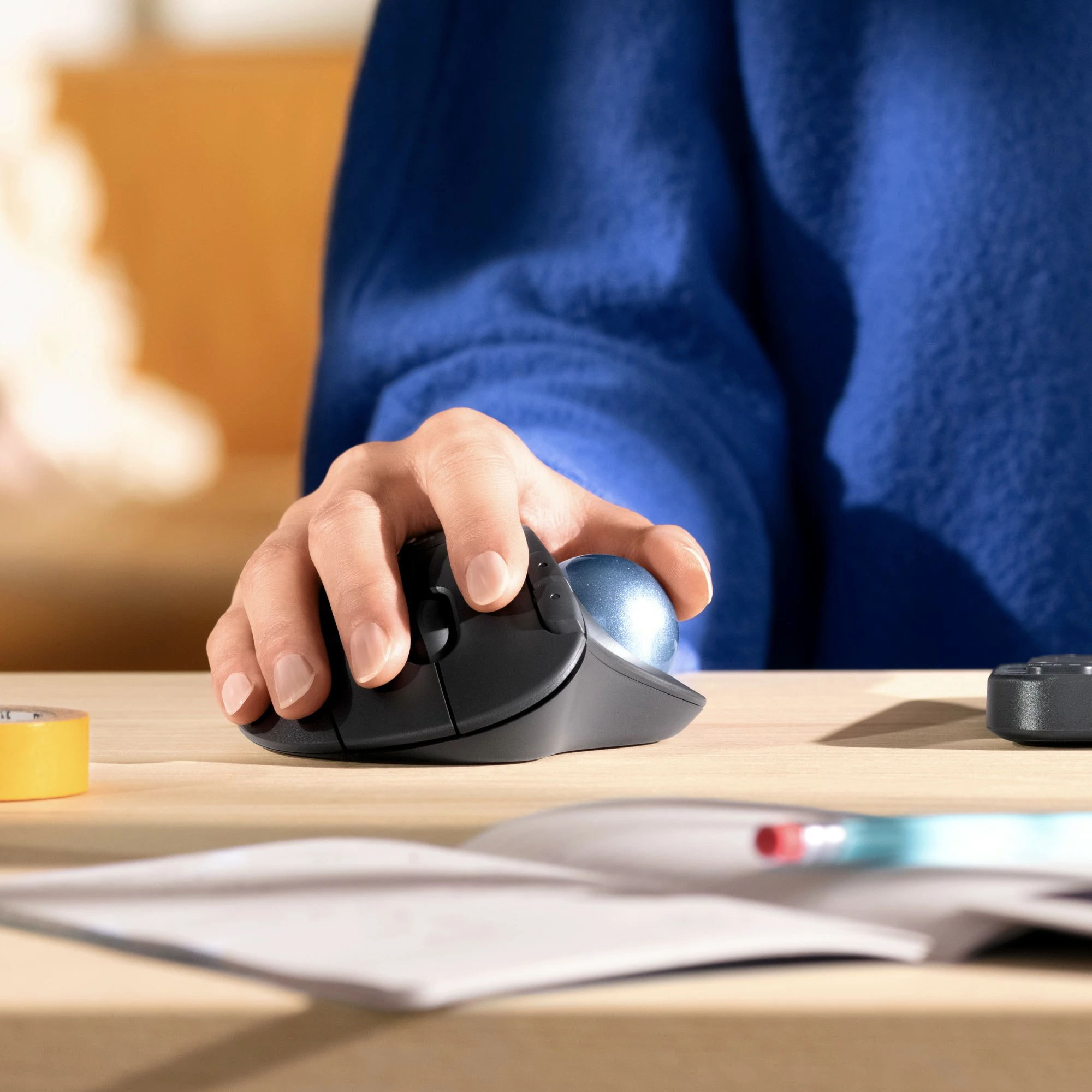 Maus Logitech ERGO M575 për Biznes - OFFWHITE - EMEA