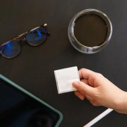 Switch Shelly Blu Wall 4 Wandtaster 4-fach, Ivory