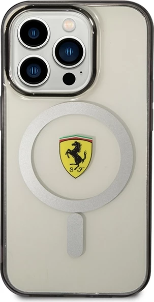 Mbështjellës Ferrari FEHMP14XURKT për iPhone 14 Pro Max 6.7", transparent, MagSafe
