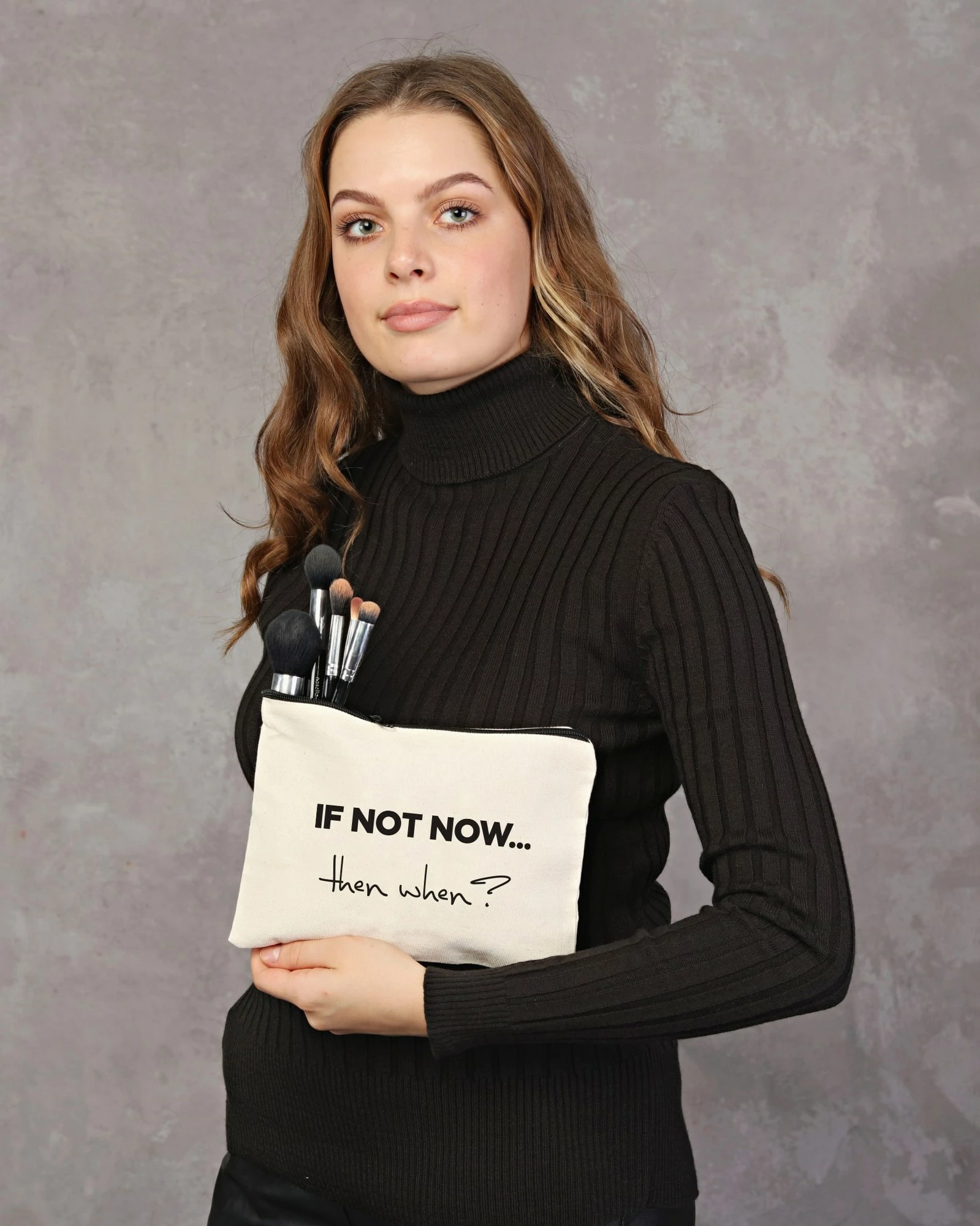 Çantë për make-up Zoozie Bags, krem, 25x18cm, 0689