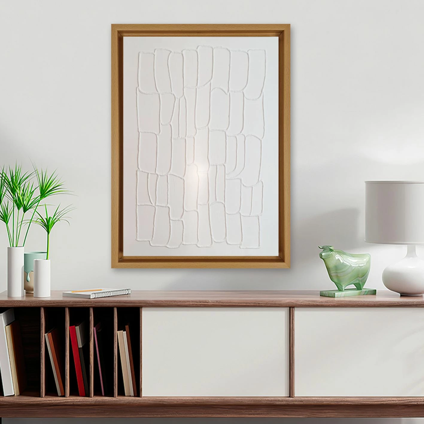 Pikturë dekorative me vaj, Wallity, LCRF9756 - 5070, shumëngjyrëshe, 56x76cm