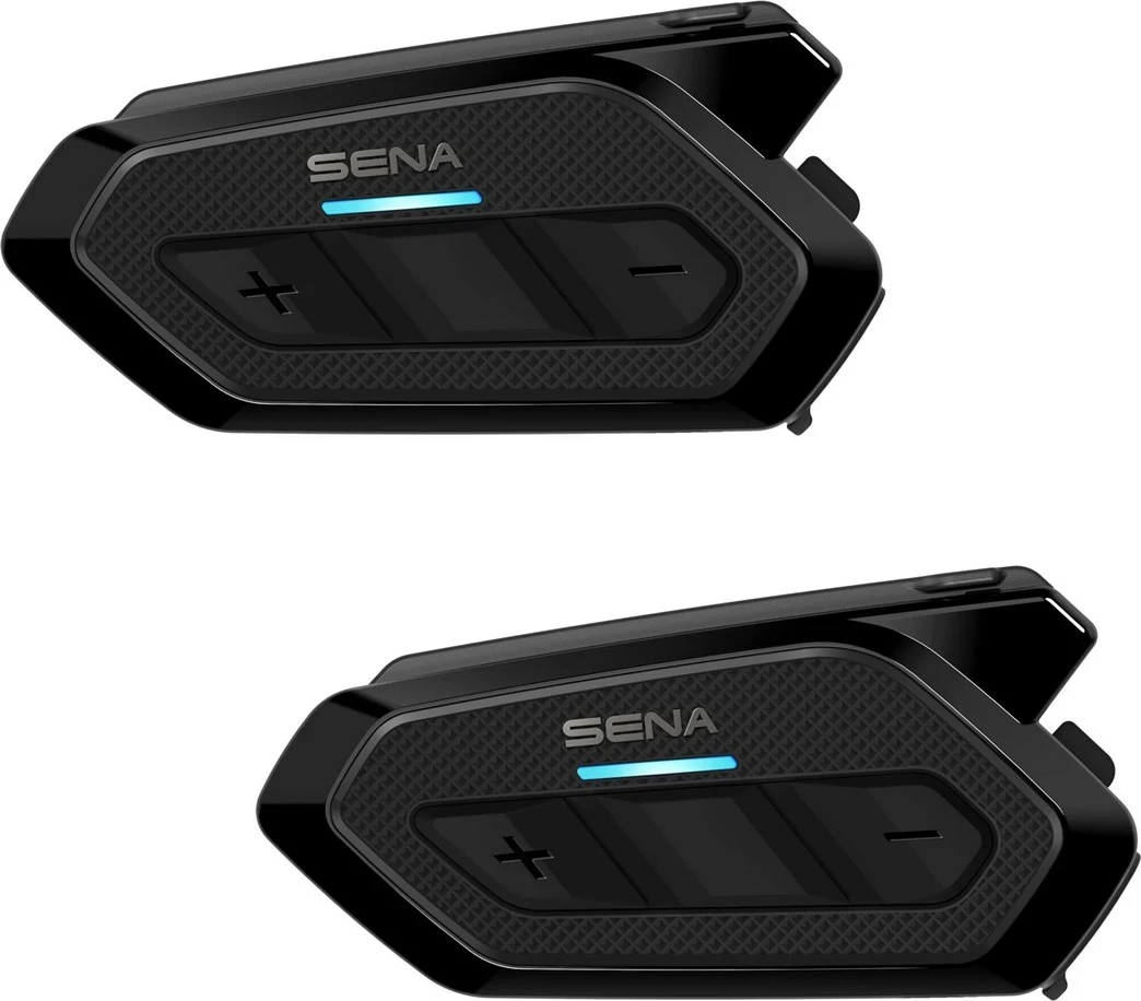 Interkom për motor Sena Spider RT1, Dual Pack, i zi