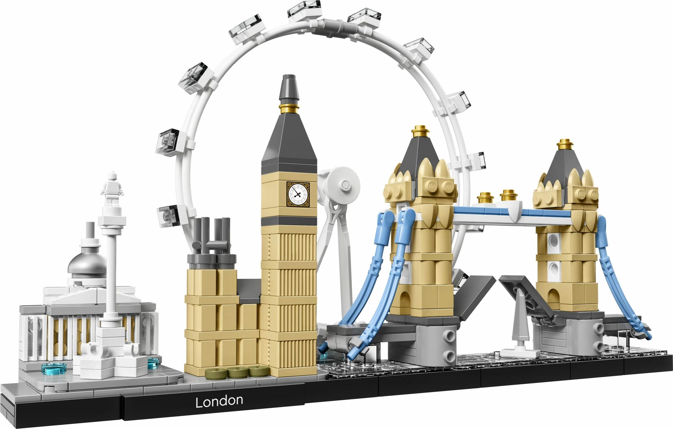 Set ndërtimi LEGO Architecture London 21034, 468 pjesë, shumëngjyrësh