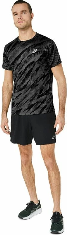 Maicë për meshkuj Asics, e zezë