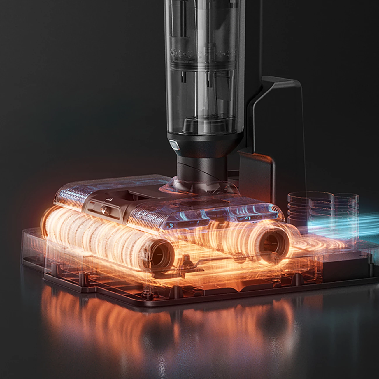 Fshesë elektrike pa kabllo JIMMY PW11, 3-në-1, 400W, 4000mAh, 0.6L, argjend/gri