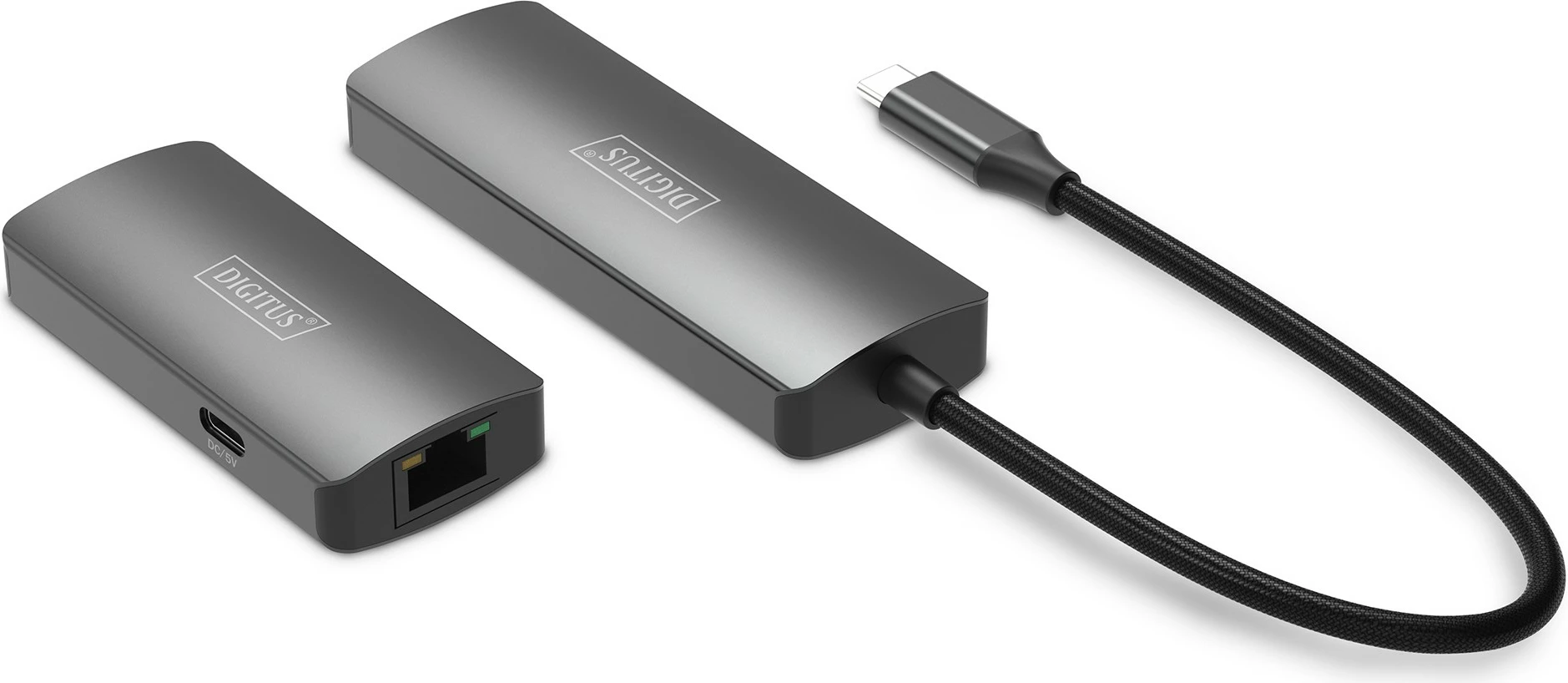 Extender video Digitus 4K, USB-C - HDMI, 30 m, i zi